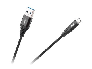 KABEL USB - USB MICRO 1M CZARNY UN