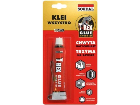 KLEJ MONTAŻOWY T-REX GOLD 25ML TUBKA SOUDAL