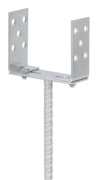 PODSTAWA SŁUPA REGULOWANA Z PRĘTEM 60-140 UN