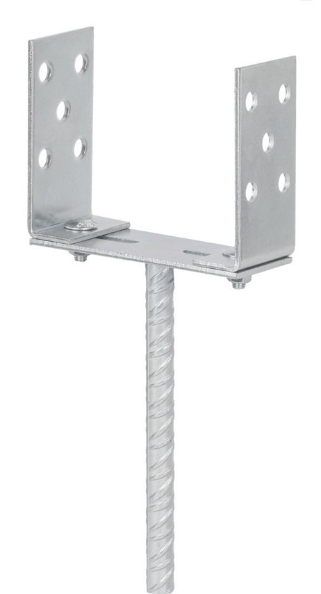 PODSTAWA SŁUPA REGULOWANA Z PRĘTEM 60-140 UN