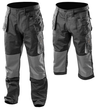 SPODNIE ROBOCZE HD ODPINANE KIESZENIE I NOGAWKI ROZMIAR XL NEO