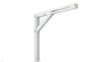 WSPORNIK STALOWY SKŁADANY Z BLOKADĄ BIAŁY 200X160X1.5 UN