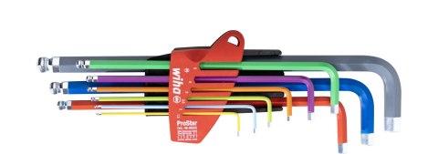 ZESTAW KLUCZY TRZP. W UCHWYCIE PROSTAR 6-KĄTNY 9CZ. WIHA