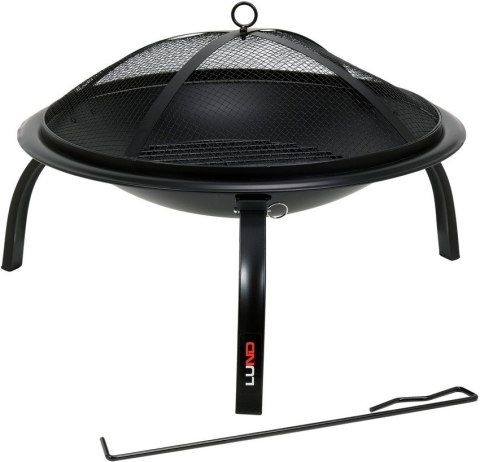 PALENISKO STALOWE ZE SKŁADANYMI NÓŻKAMI 56*39CM LUND