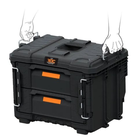 SKRZYNKA NARZĘDZIOWA KETER ROC PRO GEAR 2.0 - 2 SZUFLADY KETER