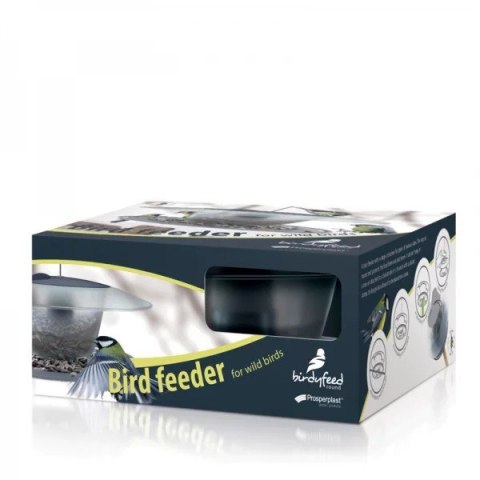 KARMNIK DLA PTAKÓW PROSPERPLAST BIRDYFEED ROUND -ANTRACYTOWY PROSPERPLAST