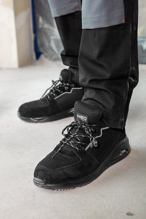 PÓŁBUTY ROBOCZE S1 SR STALOWY PODN.ODBLASKOWE ROZM.43 NEO