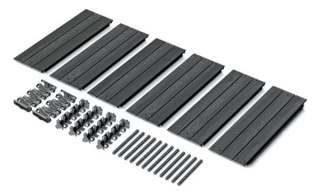 RABATA OGRODOWA BASE WOODY IBWR 1492X756X250MM - ANTRACYT PROSPERPLAST