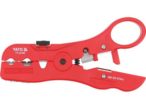 ŚCIĄGACZ IZOLACJI RG59 RG6 RG7 RG11 YATO