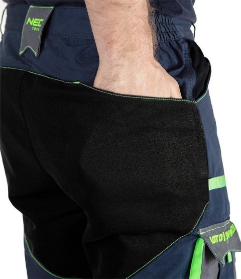 SPODNIE ROBOCZE MOTOSYNTEZA 100% BAWEŁNA RIP STOP ROZM. XL NEO