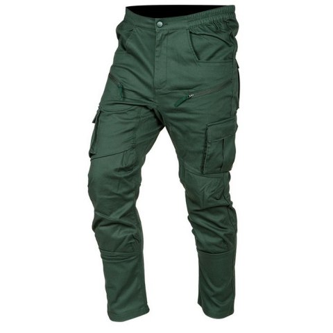 SPODNIE ROBOCZE OUTDOOR TYPU JOGGER ZIELONE ROZMIAR L NEO