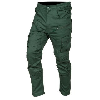 SPODNIE ROBOCZE OUTDOOR TYPU JOGGER ZIELONE ROZMIAR XXL NEO
