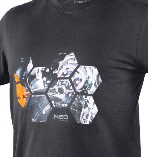 T-SHIRT Z NADRUKIEM WARSZTAT ROZMIAR XXL NEO