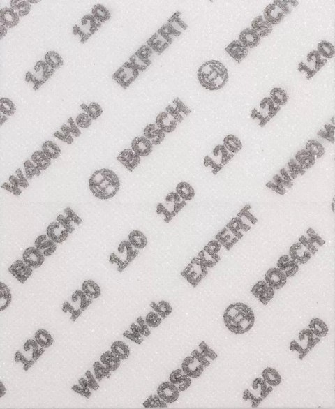 ARKUSZ ŚCIERNY PIANKA EXPERT 115*140MM W480 G120 2PC BOSCH