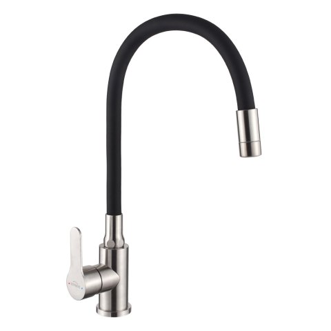 BATERIA ZLEWOZMYWAKOWA KSANTI INOX Z RUCH. 2F WYLEWKĄ,IN/CZA UN