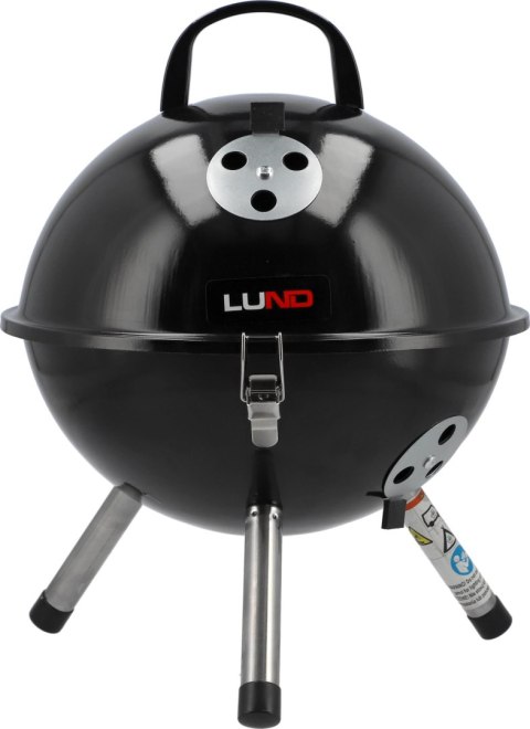 GRILL WĘGLOWY PRZENOŚNY RUSZT 32CM LUND