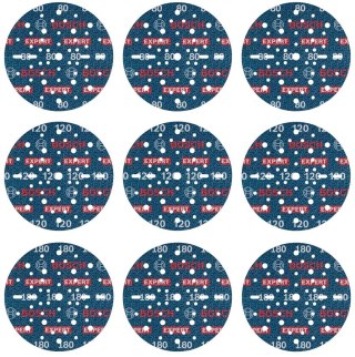 KRĄŻEK ŚCIERNY FOLIA EXPERT O780 150MM 9PC BOSCH