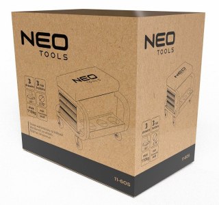 STOŁEK WARSZTATOWY NA KÓŁKACH Z SZUFLADAMI NA NARZĘDZIA NEO