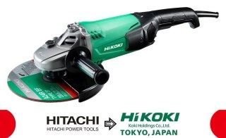 SZLIFIERKA KĄTOWA 230MM 2200W ANTI-RESTART HIKOKI