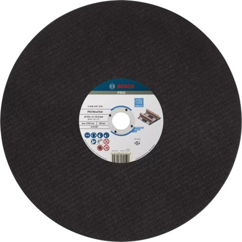 TARCZA TNĄCA DO SZYN 335*4.0*25.4 BOSCH