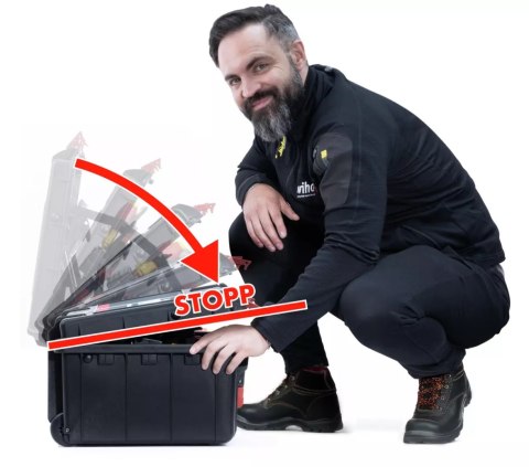 WALIZKA NARZĘDZIOWA DLA ELEKTRYKÓW XL 2 TROLLEY 60CZ. WIHA