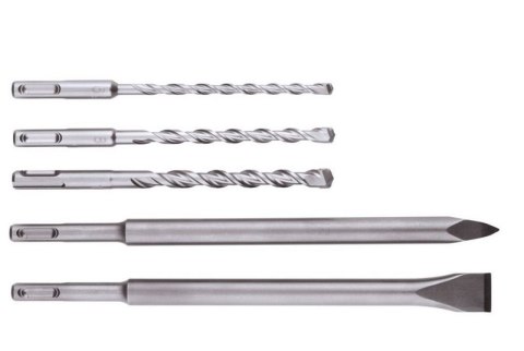 ZESTAW WIERTEŁ I DŁUT SDS-PLUS 5 SZT. METABO