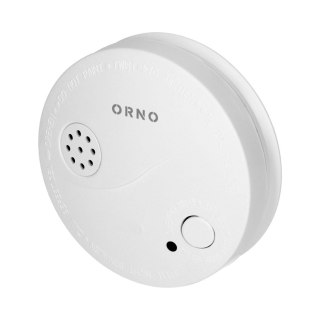 BATERYJNY CZUJNIK DYMU ZE ZINTEGROWANĄ BATERIĄ ORNO
