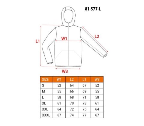 KURTKA MIX&MATCH 4-WAY STRETCH ZIELONA ROZMIAR M NEO