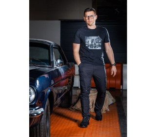 SPODNIE ROBOCZE MIX&MATCH STRETCH CZARNE ROZMIAR L NEO