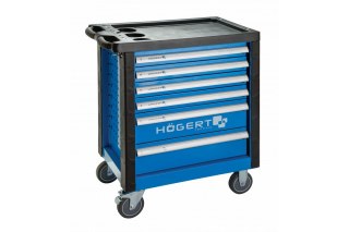SZAFKA WARSZTATOWA 6 SZUFLAD Z WYPOSAŻENIEM 214EL. HOGERT