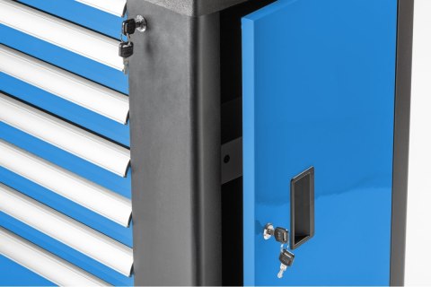 SZAFKA WARSZTATOWA 7 SZUFLAD Z DRZWICZKAMI HOGERT