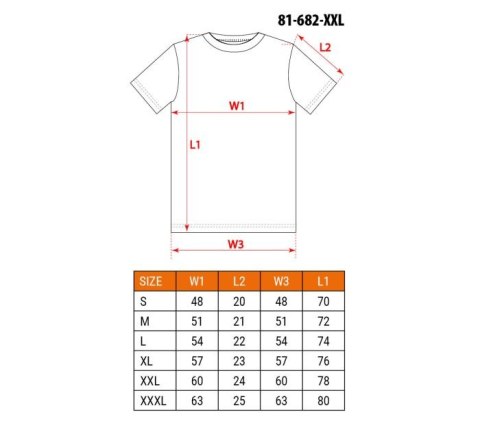 T-SHIRT Z NADRUKIEM MECHANIK ROZMIAR L NEO