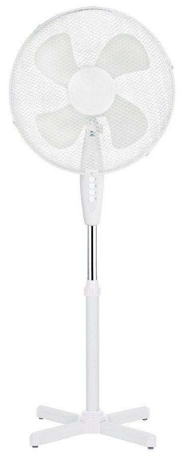 WENTYLATOR PODŁOGOWY 40CM BIAŁY. UN