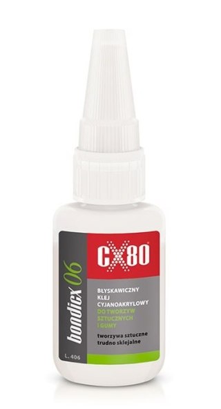 BONDICX 06 50G KLEJ CYJANOAKRYLOWY CX-80