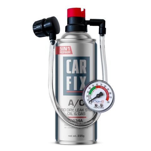 HOBBY GAZ DO KLIMATYZACJI 5IN1 235G R134A AUTA+PRZEWÓD Z MAN CAR FIX