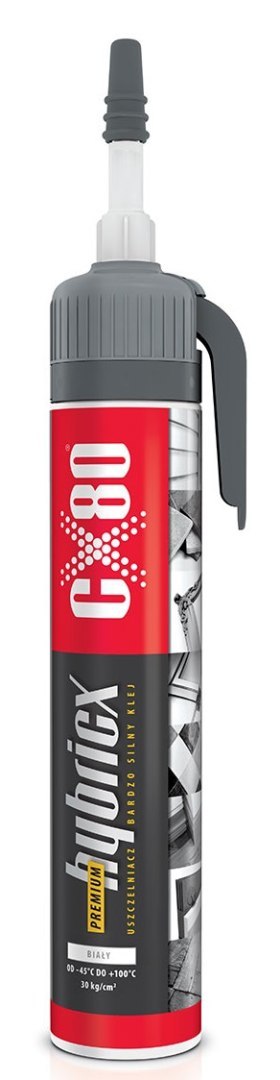 KLEJ HYBRYDOWY HYBRICX PREMIUM 210G BIAŁY CX-80