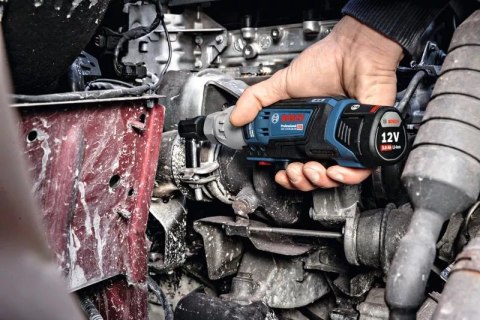 KLUCZ GRZECHOTKA AKUMULATOROWY 3/8' GRC 12V-60 0*AH BOSCH