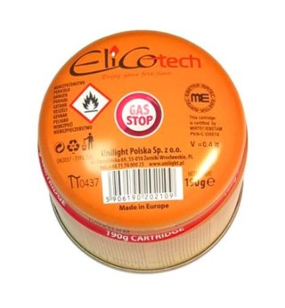 NABÓJ Z GAZEM PROPAN-BUTAN 190G GAS-STOP ELICOTECH #2711 13 ELICO