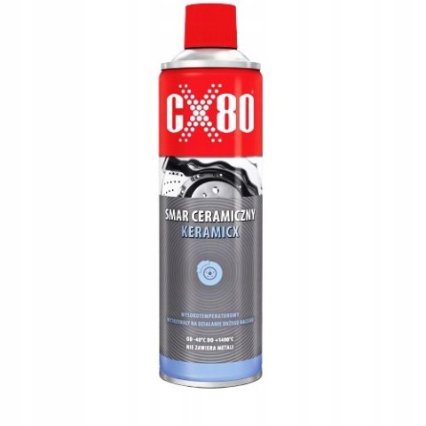 SMAR CERAMICZNY KERAMICX 500ML, WYS. TEMPER DO ŚRUB CX-80