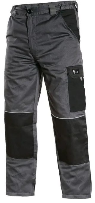 SPODNIE DO PASA CXS CEFEUS, SZARO-CZARNE ROZM.60 CXS