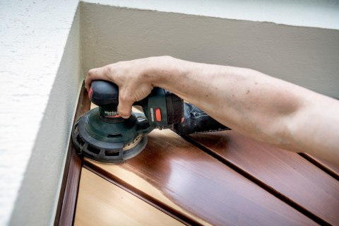 SZLIFIERKA AKUMULATOROWA MIMOŚRODOWA SXA 18 LTX 150 BL 0*AH METABO