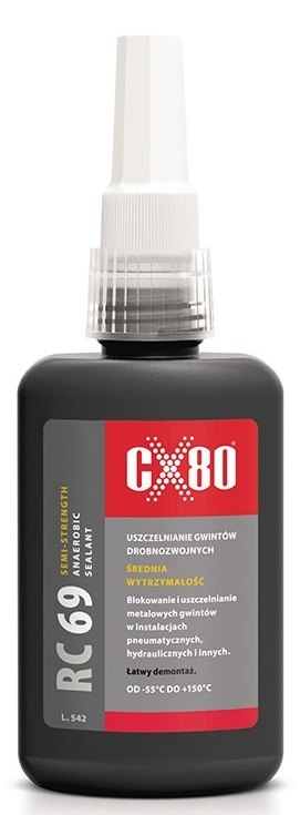 USZCZELNIACZ ANAEROBOWY RC69 10 ML BRĄZOWY CX-80