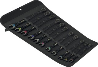 ZESTAW KLUCZY PŁASKO-OCZKOWYCH Z GRZECHO. JOKER 8-19MM 11CZĘ WERA