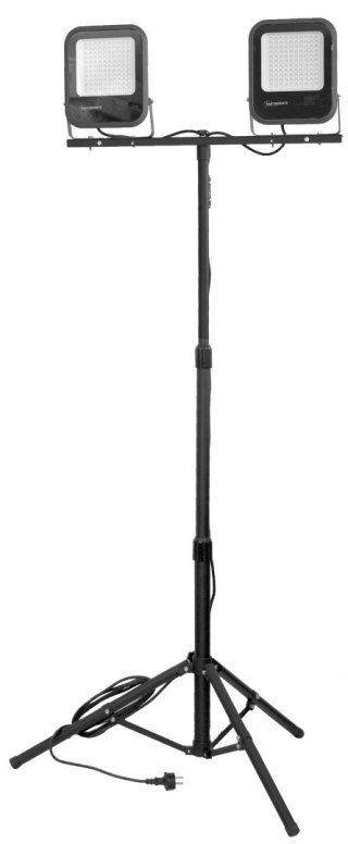 LAMPA NA STATYWIE PODWÓJNA LED SMD 200W LM2X100AW, 1.7M PARTNERSITE