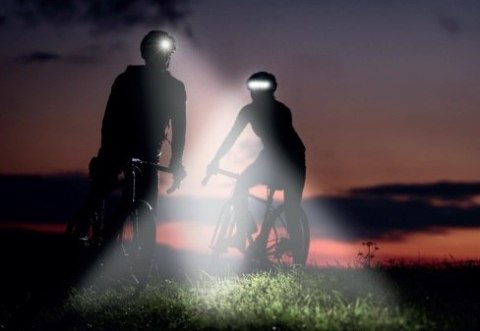 LATARKA CZOŁOWA LED AKU COB+XPE+SENSOR UN