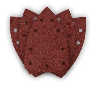 PAPIER ŚCIERNY ŻELAZKO P80 100*147MM, 9 OTW. 5 SZT. NEO