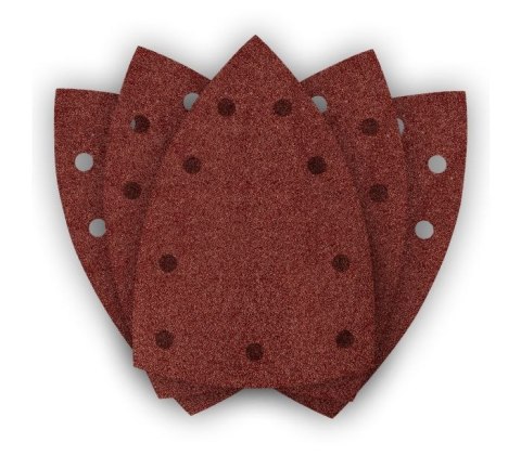 PAPIER ŚCIERNY ŻELAZKO P80 100*147MM, 9 OTW. 5 SZT. NEO