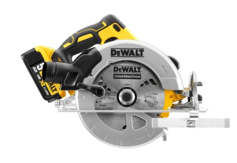 PILARKA TARCZOWA AKUMULATOROWA 184MM XR BL 18V 2*5.0AH DEWALT