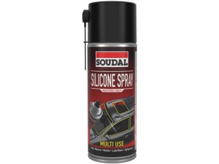 PREPARAT SMARUJĄCO-ZABEZP. SILICONE SPRAY 400ML AEROZOL SOUDAL