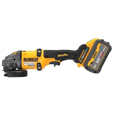 SZLIFIERKA KĄTOWA AKUMULATOROWA 125MM FLEXVOLT SHD 54V 2*9AH DEWALT